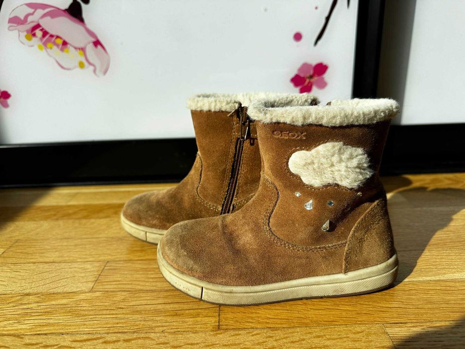 Детски ботушки, велур, р-р 25