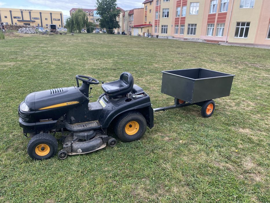 Remorca atv motocultor tractoras tuns iarba