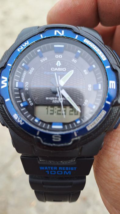 Casio SGW 500H busola- temperatura- fazele lunii