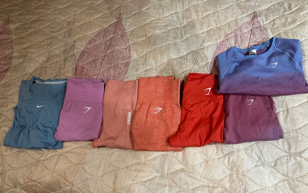 Спортни екипи и клинове Nike,Gymshark,Reebok