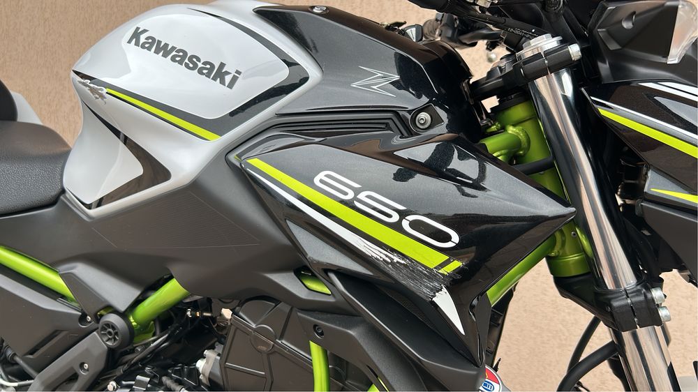 Kawasaki z650 an 2020 7000 km