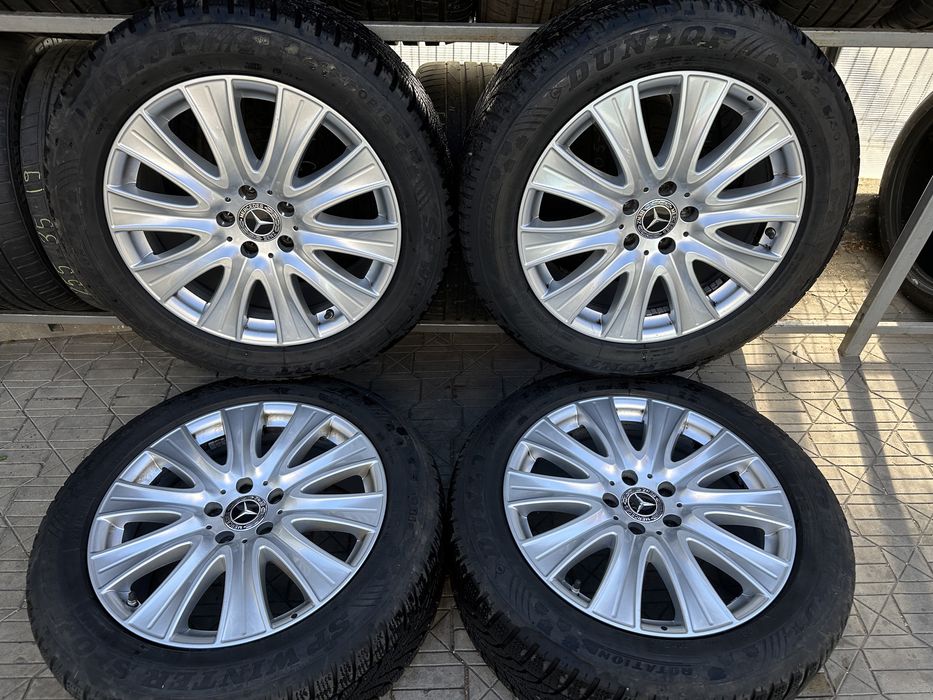 Jante originale Mercedes R18 S klass W222 echipate iarna