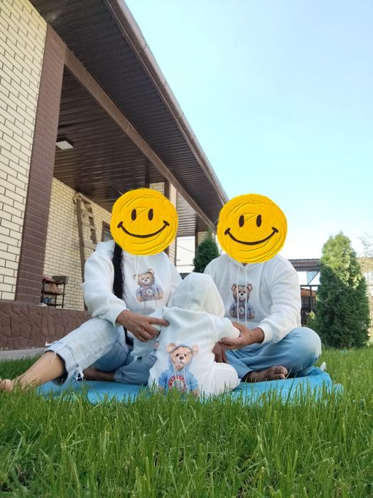 Толстовка худи толстовки семейный лук