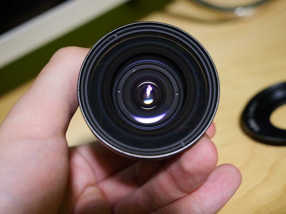 Obiectiv Kowa Navitar 6mm f1.8 C-mount + adaptor pentru camere MFT M43