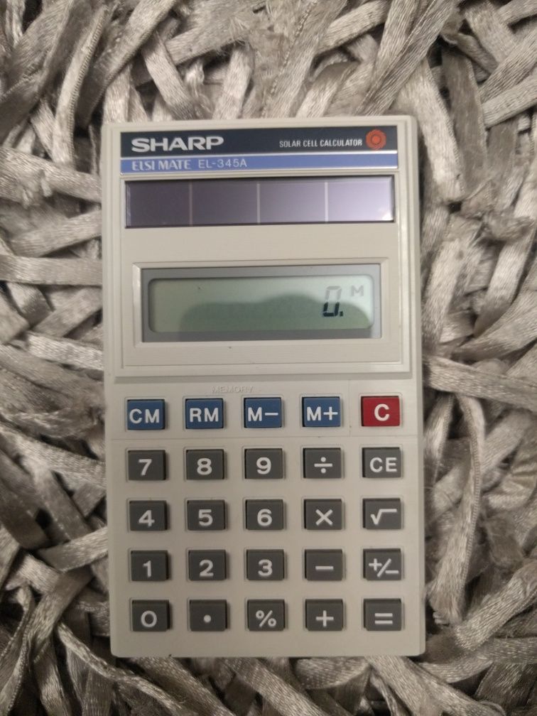 4 calculatoare de buzunar vintage Casio,Sperv-Remington, Sharp ,Welco