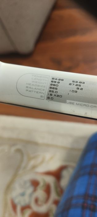 Racheta tenis Wilson ncode N6!