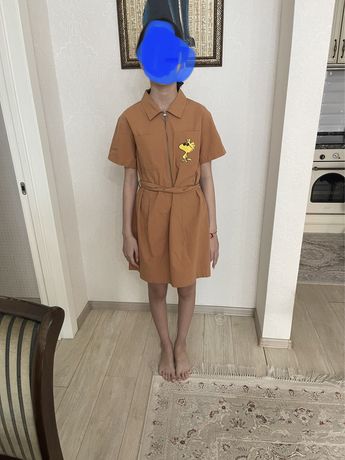 Продается платье ZARA доя девочки 12-14 лет . Качество х/б лучшего кач