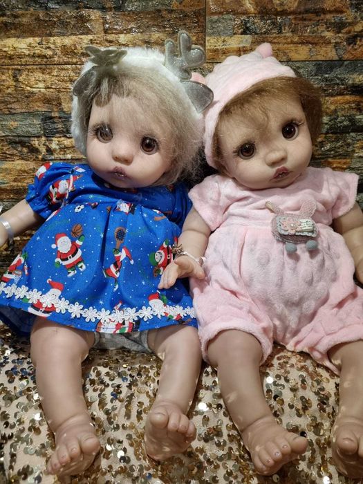 2 gemene de Coleciie bebe reborn. Bonnie Brown