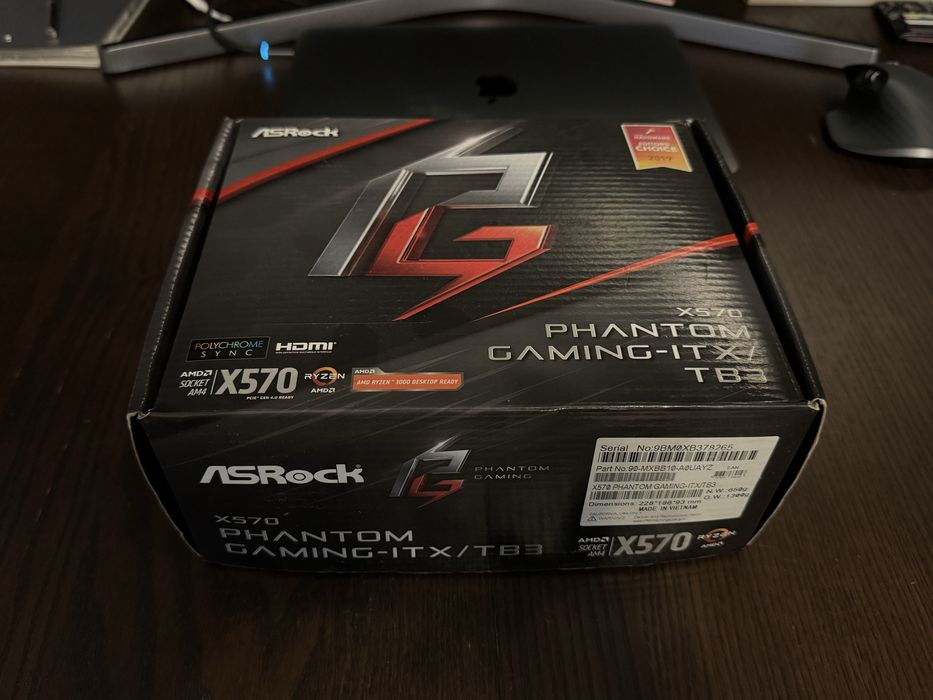 Asrock X570 Phantom Gaming-ITX/Tb3