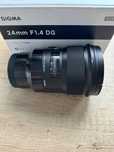 Obiectiv mirrorless sigma pentru sony 24mm 1.4