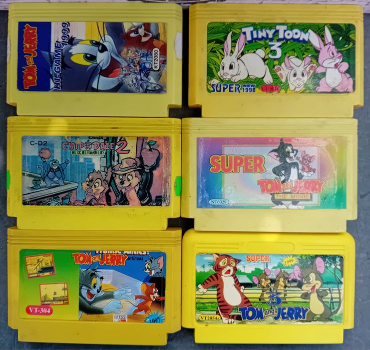 Casete joc vechi Terminator Famicom Sega Nintendo