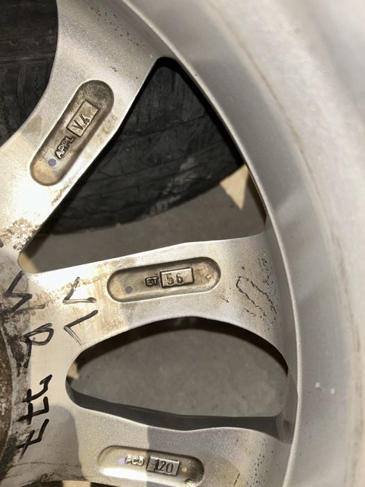 Алуминиеви джанти 4 бр. OXXO 17” 5x120 7jx17H2 ET56