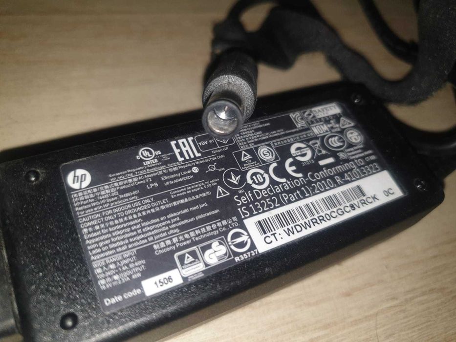 Incarcator laptop original HP 45W 19.5v 2.31a HSTNN-CA40