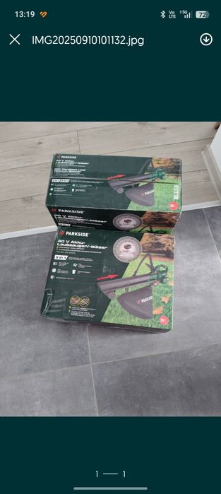 Suflanta frunze parkside 40 v 3 in 1