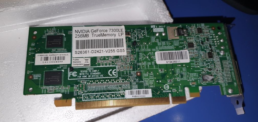 Видеокарта Gt 7300le 256mb