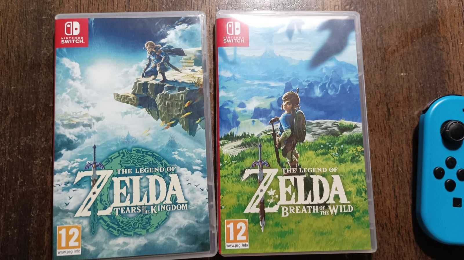 Nintendo Switch + Zelda BOTW и Zelda TOTK
