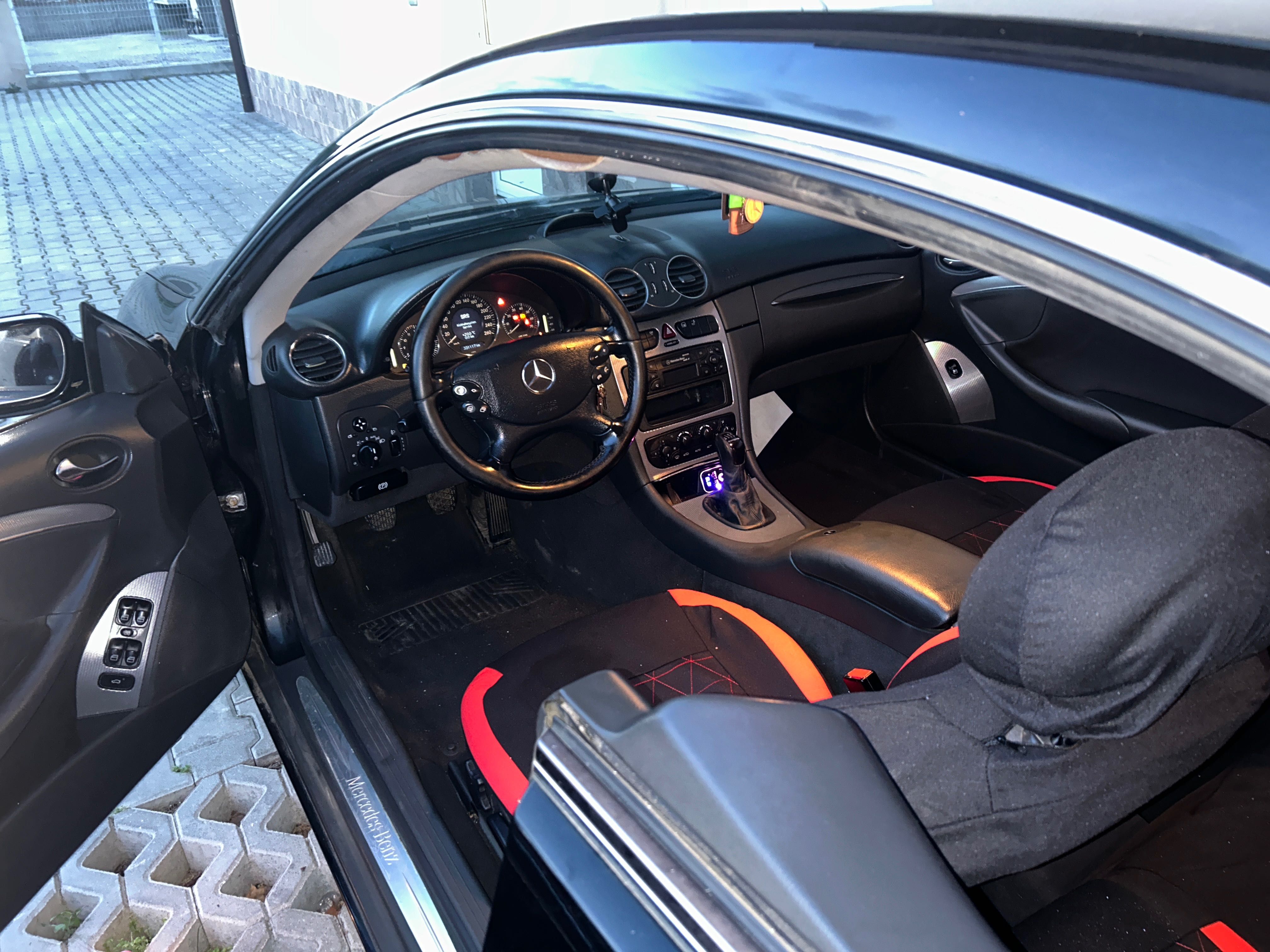 Mercedes clk209 540 бензин 1.8 и 120 киловата 2002г