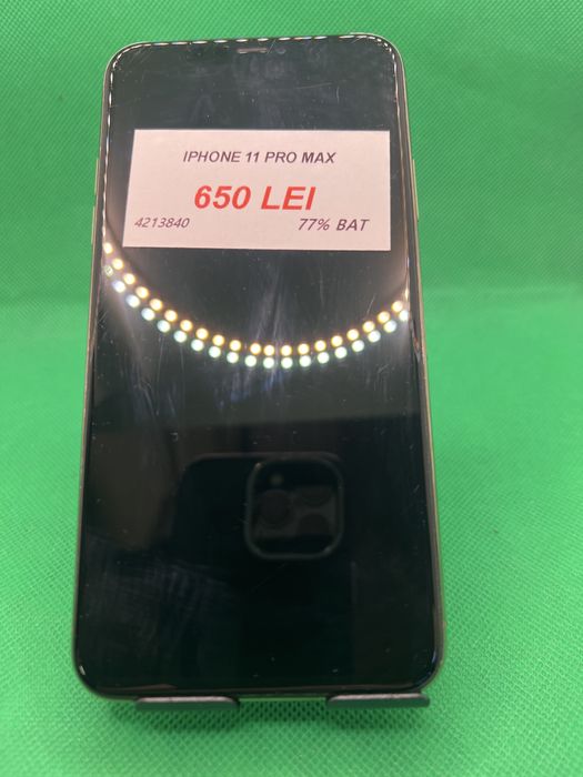 Iphone 11 Pro Max baterie 77%, Lazar Amanet Crangasi 42138