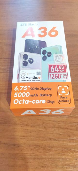 Продам Смартфон  ZTE Blade A36 с 64 ГБ