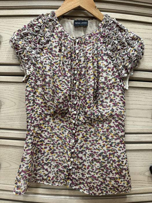 Bluză mătase 100% Rena Lange, mărime XS.