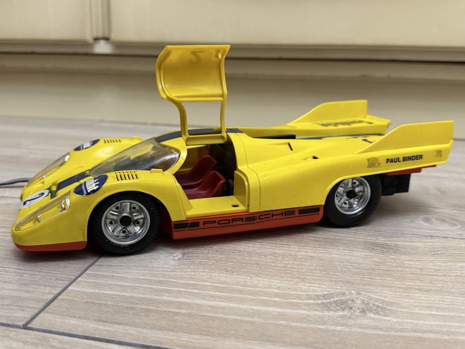 Rar! Masinuta Porsche 917 Schuco, cu telecomanda. Veche, colectie.