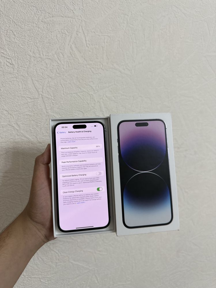 Iphone 14 pro max idael 86%