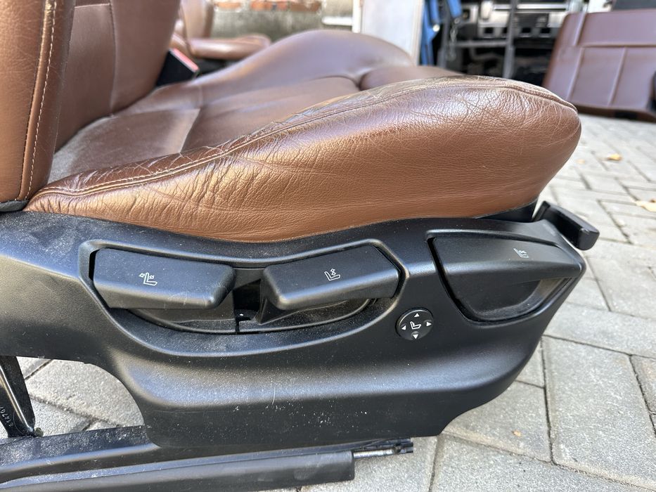 Кожен рекаро салон с подгрев  е83  БМВ