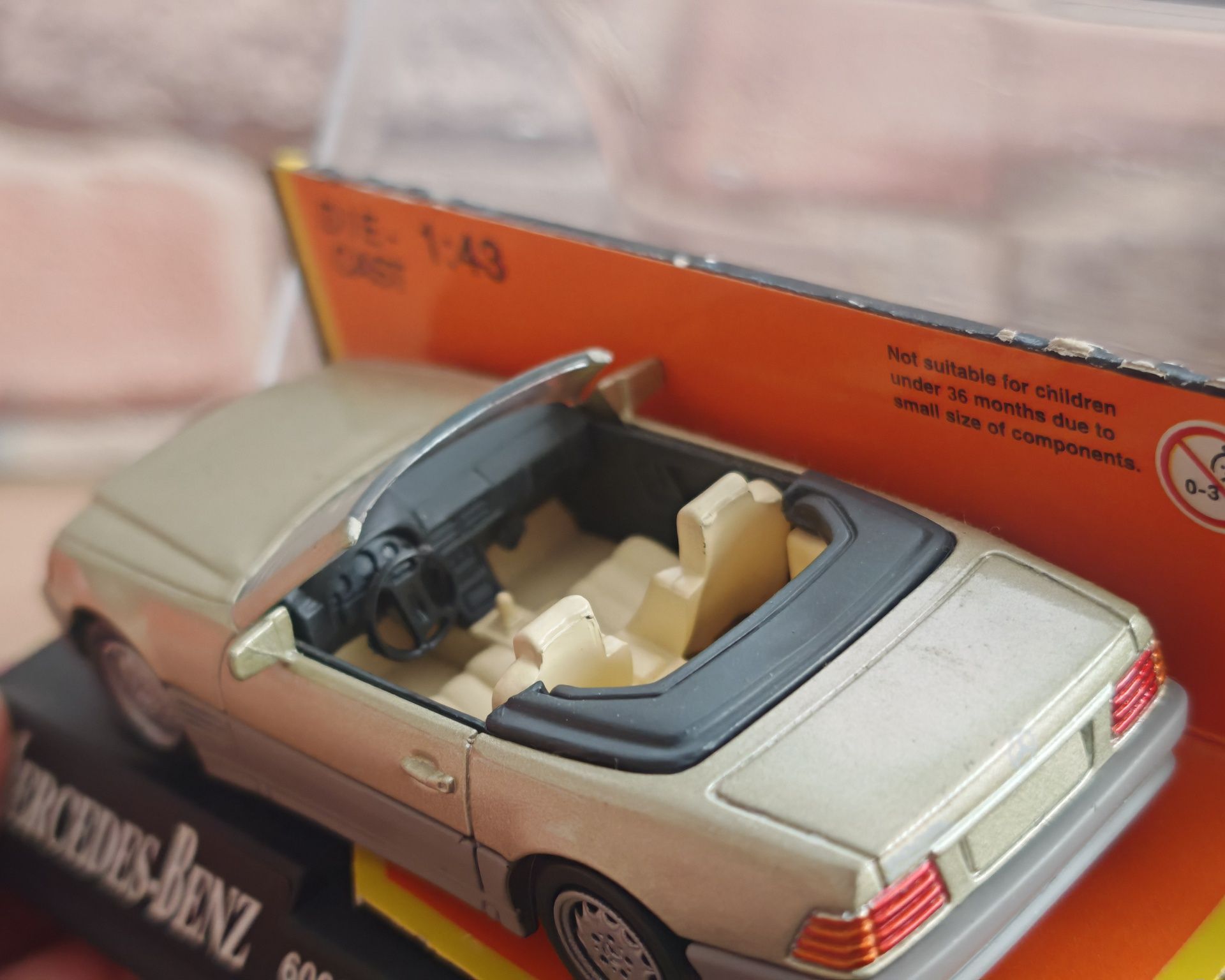 Колекционерски модел Mercedes-Benz 600 SL (1992) 1:43 New Ray