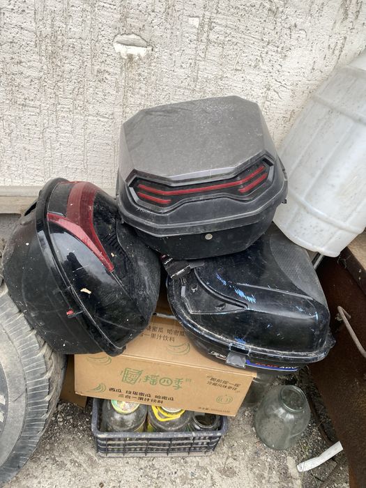 Гофра, багажник для мопеда