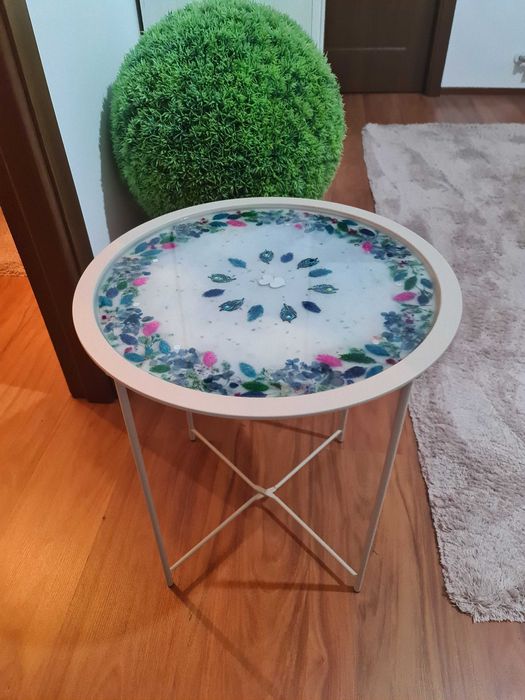 Masuta cafea decorativă, unicat