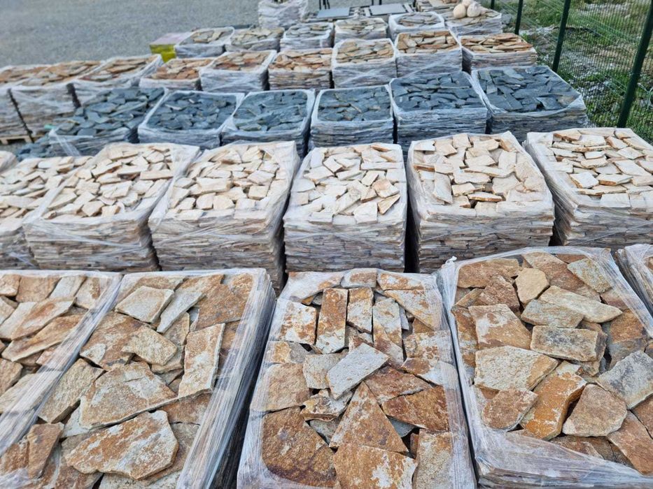Piatra pavaj si placari naturala fasonata si poligonala