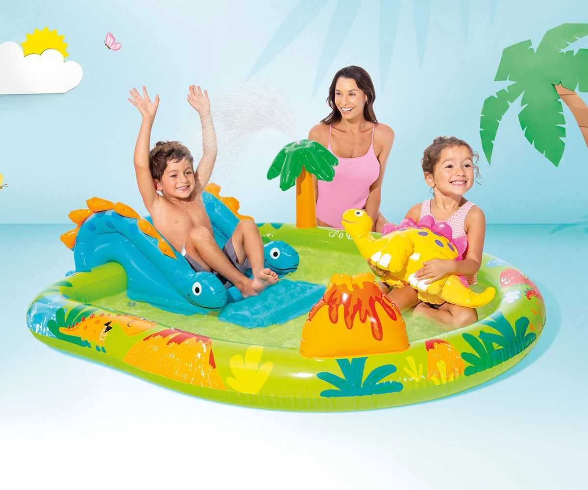 Детски Център за игра Intex, Динозавър с пързалка