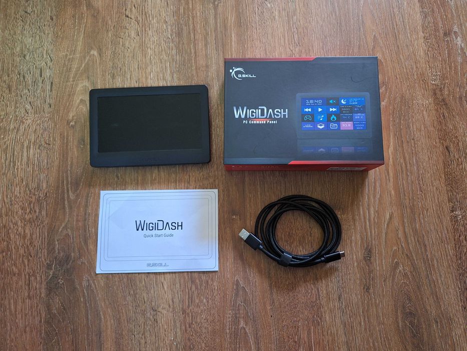 Panou de control/informare PC G.SKILL WigiDash, touch screen, 7", USB