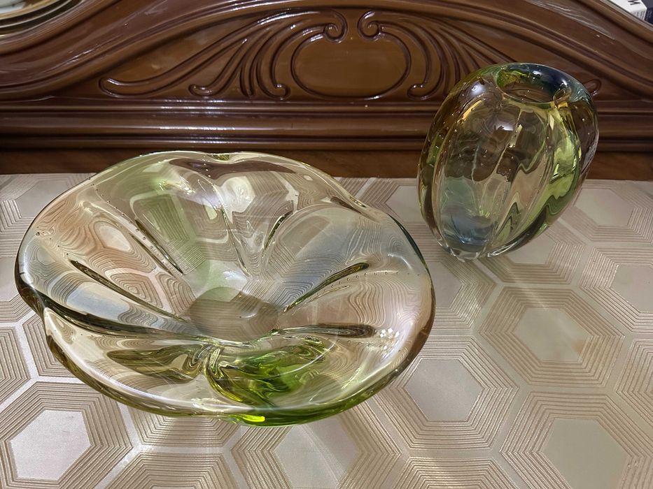 Графины Вазы Богемия