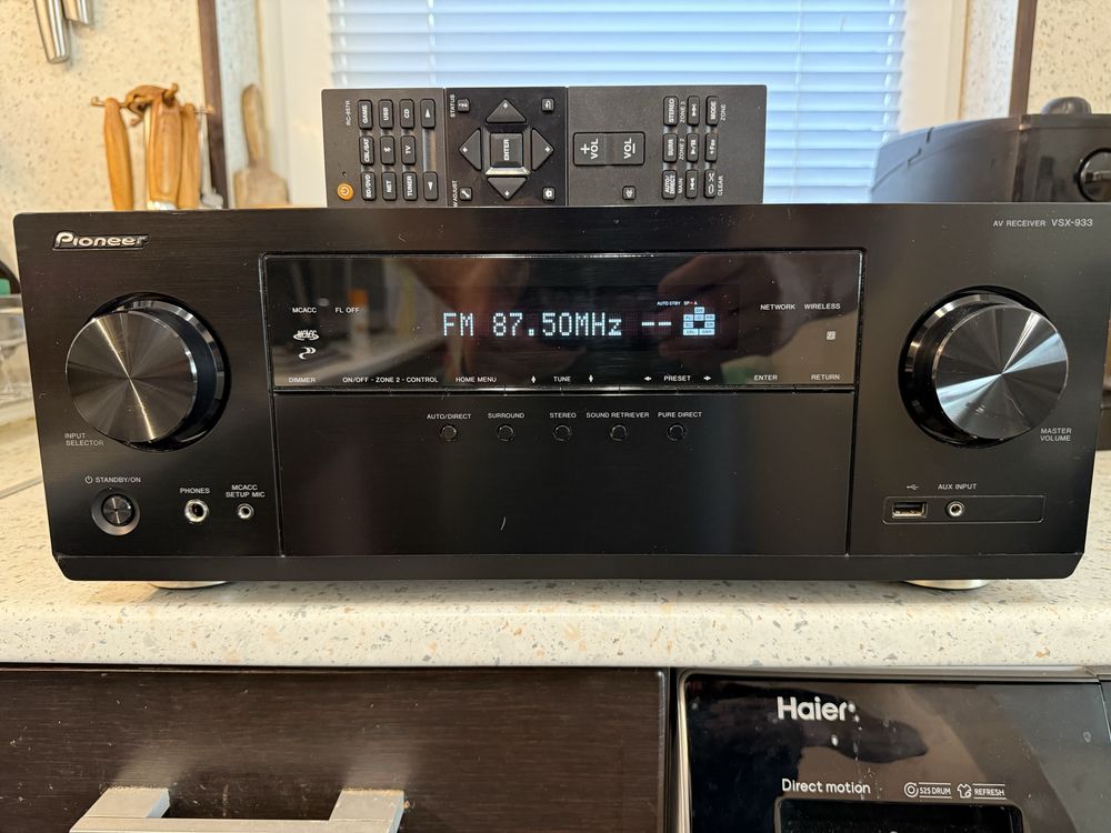Pioneer VSX 933 Dolby Atmos Bluetooth Wi-Fi