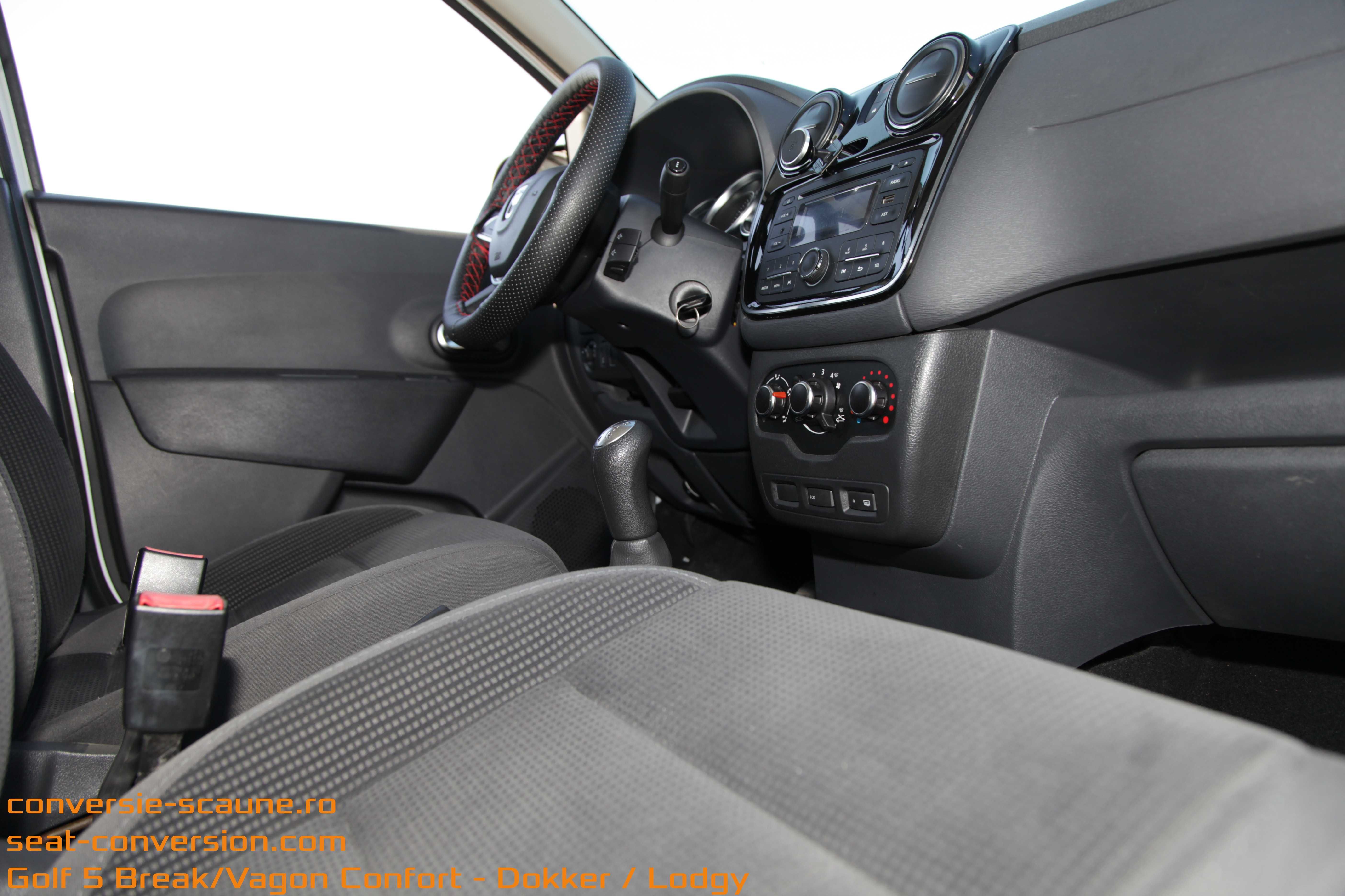 Sistem conversie scaune compatibil VW Golf 5 Break - Lodgy Dokker