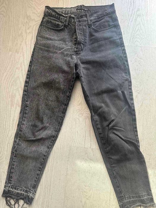 Черно-сиви дънки