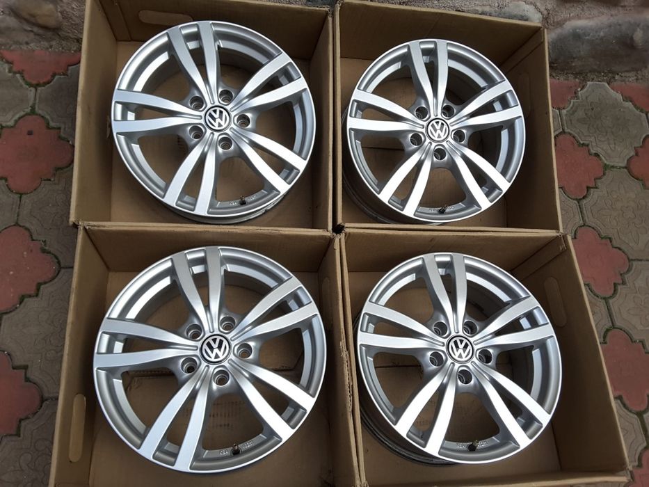 jante aliaj 16; 5x112; Vw Passat b5, b6, b7, b8, Caddy, Golf 5, 6, 7