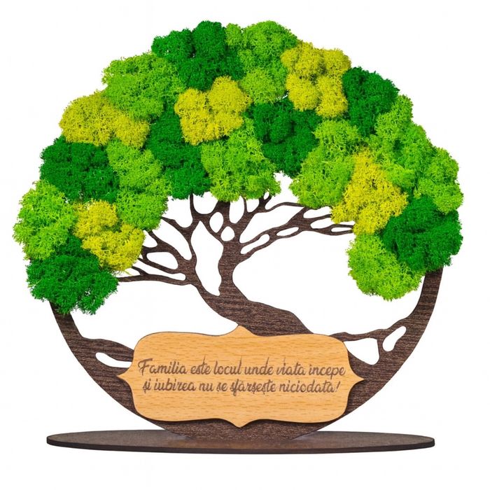 De vanzare decor handmade din licheni