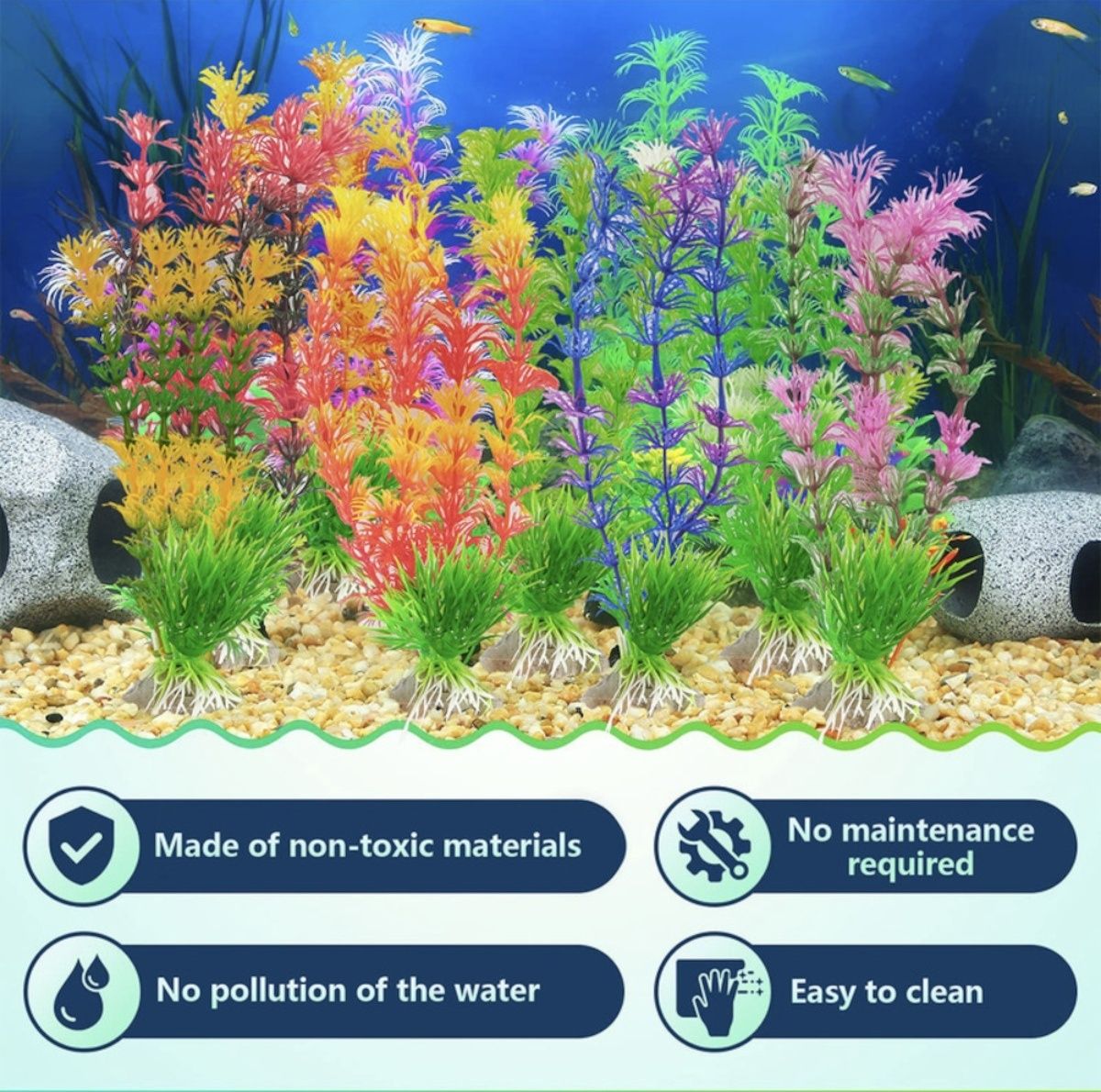 Изкуствени растения за аквариум
