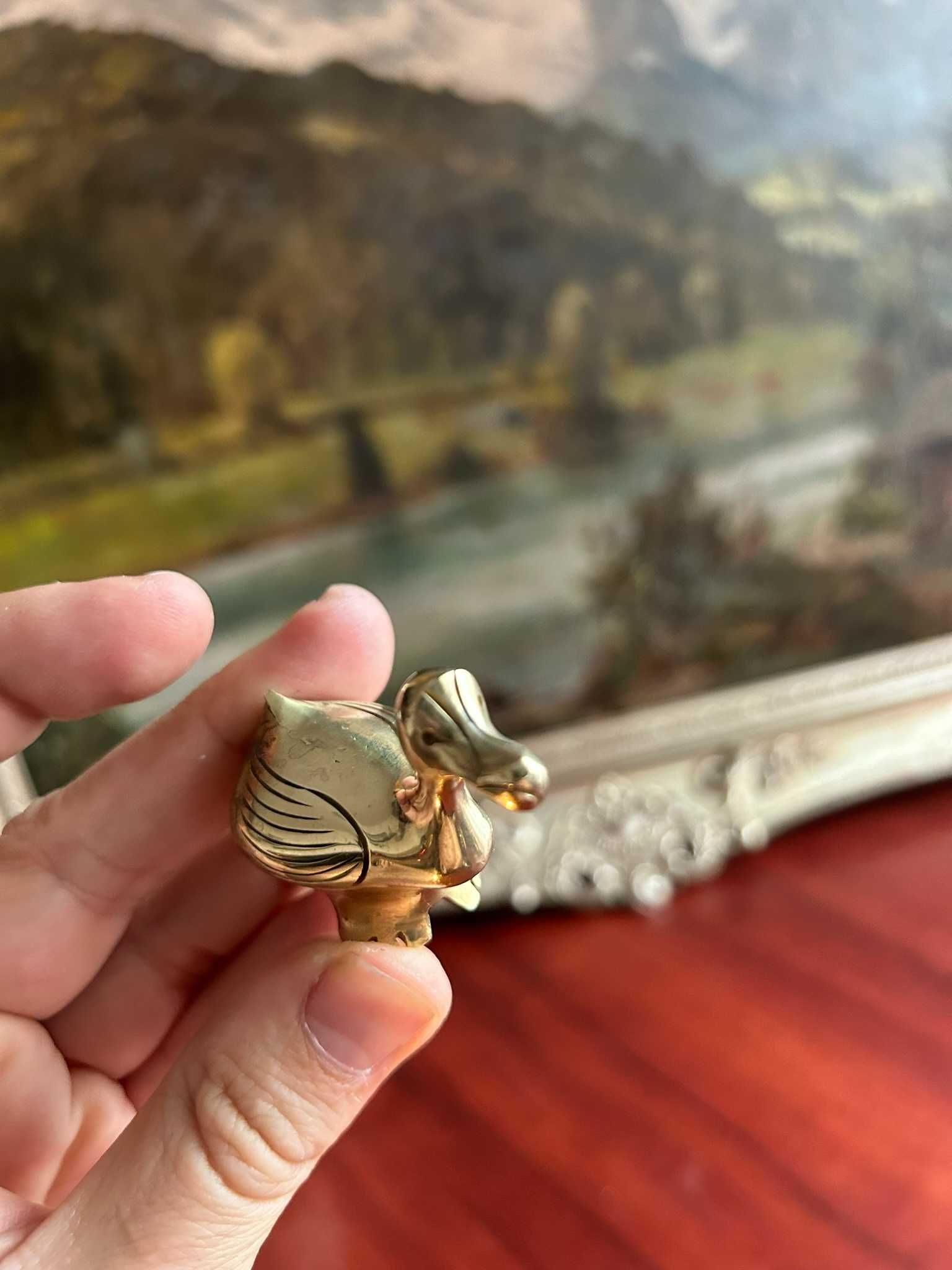 NO824 Rata de bronz 85g 3.5*5cm miniatura