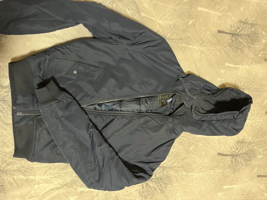 Тъмносиньо мъжко яке