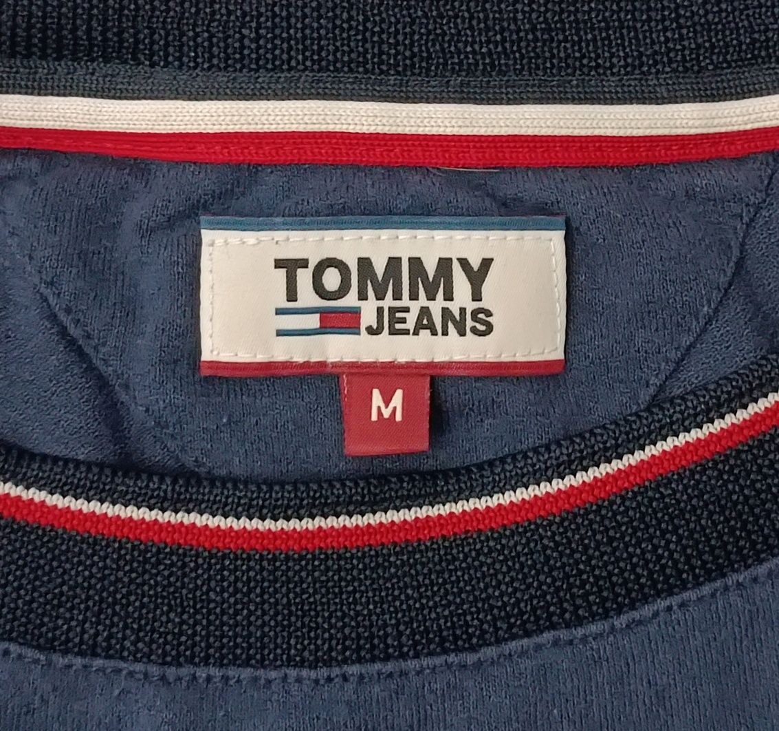 Tommy Jeans оригинална тениска M памучен топ фланелка Tommy Hilfiger