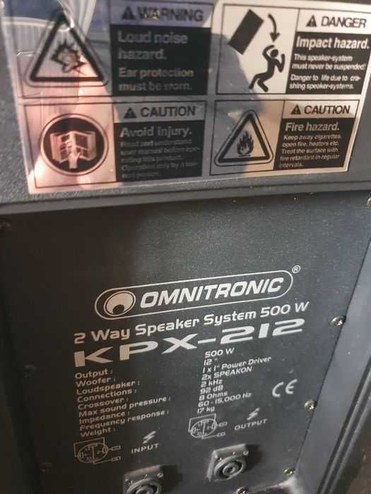 Omnitronic kpx212