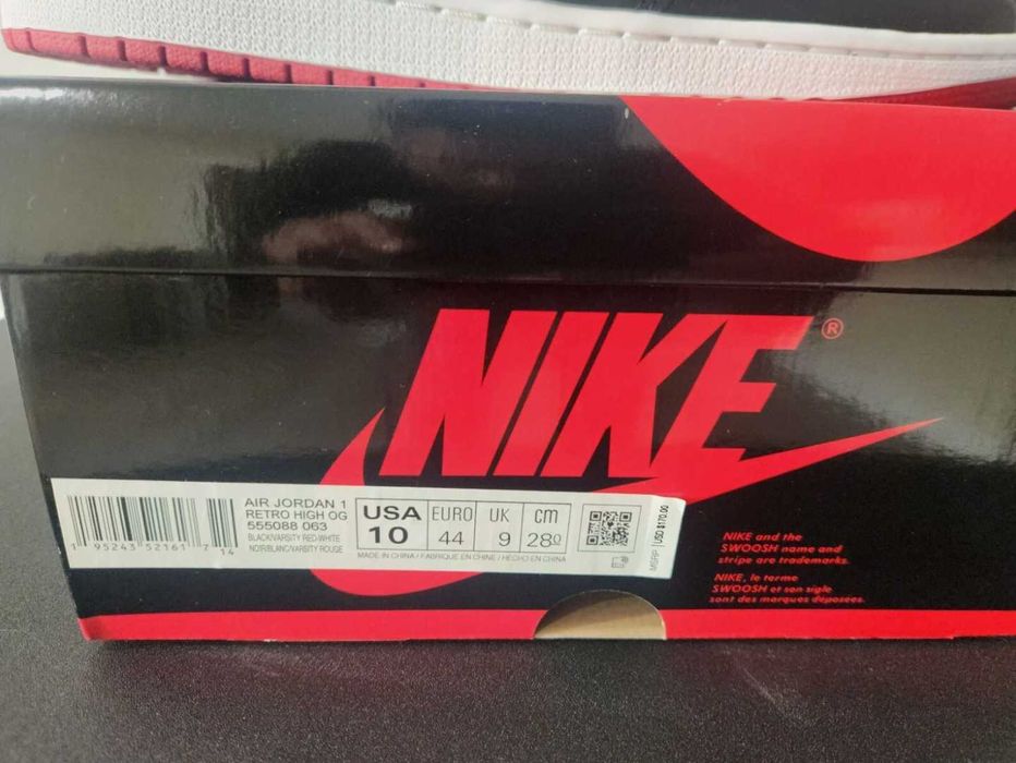 |FULL BOX| - Jordan 1 Patent Bred - livrare cu verificare