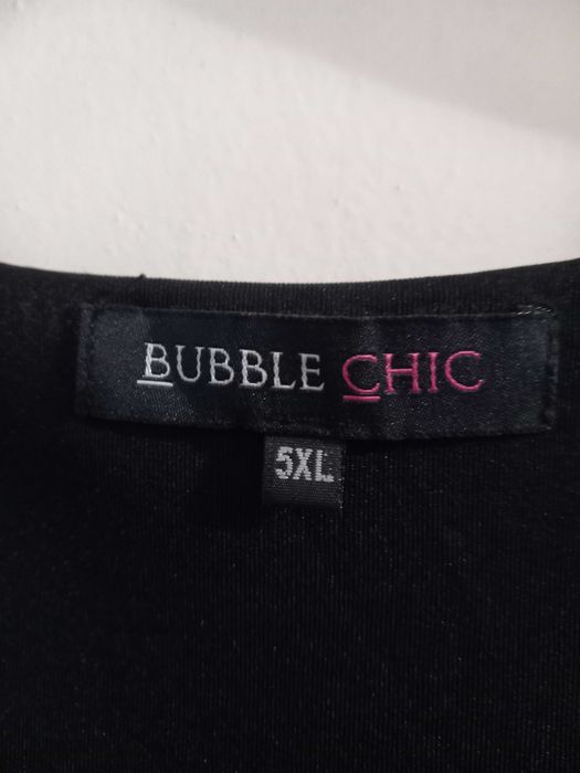 Черна официална рокля с пайети