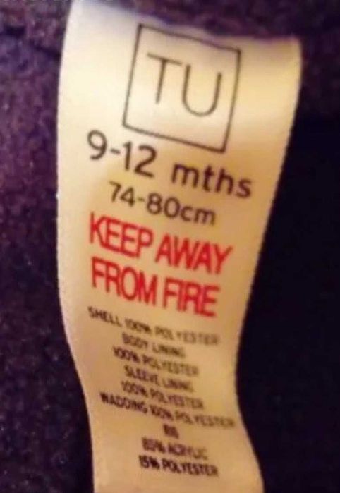 Зимно яке TU, р.80 см.