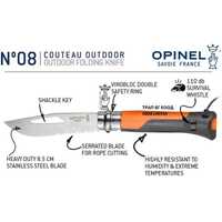 Opinel Outdoor №8 Опинел 5 разцветки сгъваем нож за оцеляване