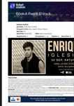 Продавам 2 билета за Enrique Iglesias (Енрике Иглесиас) 2025 SOFIA