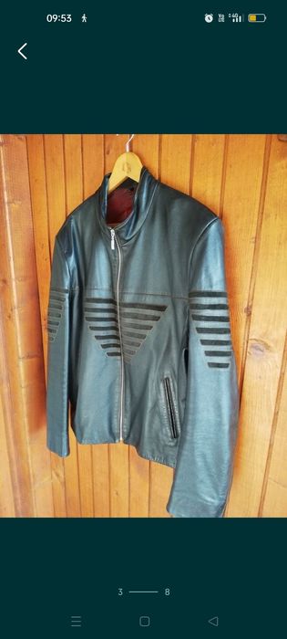 Geacă bărbați piele Mac L